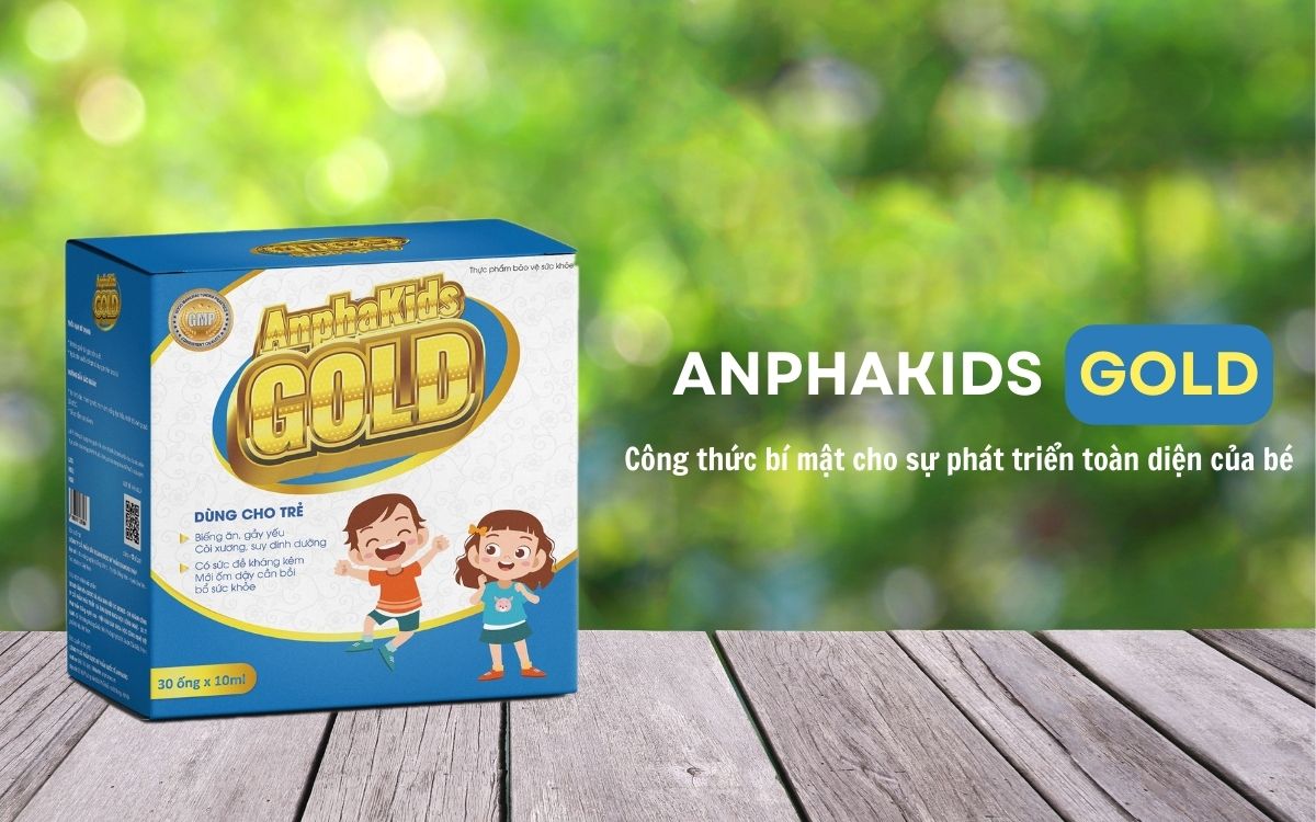 AnphaKids GOLD – Công thức bí mật cho sự phát triển toàn diện của bé